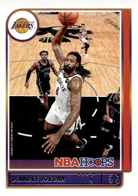 2021-22 NBA Hoops #107 DeAndre Jordan