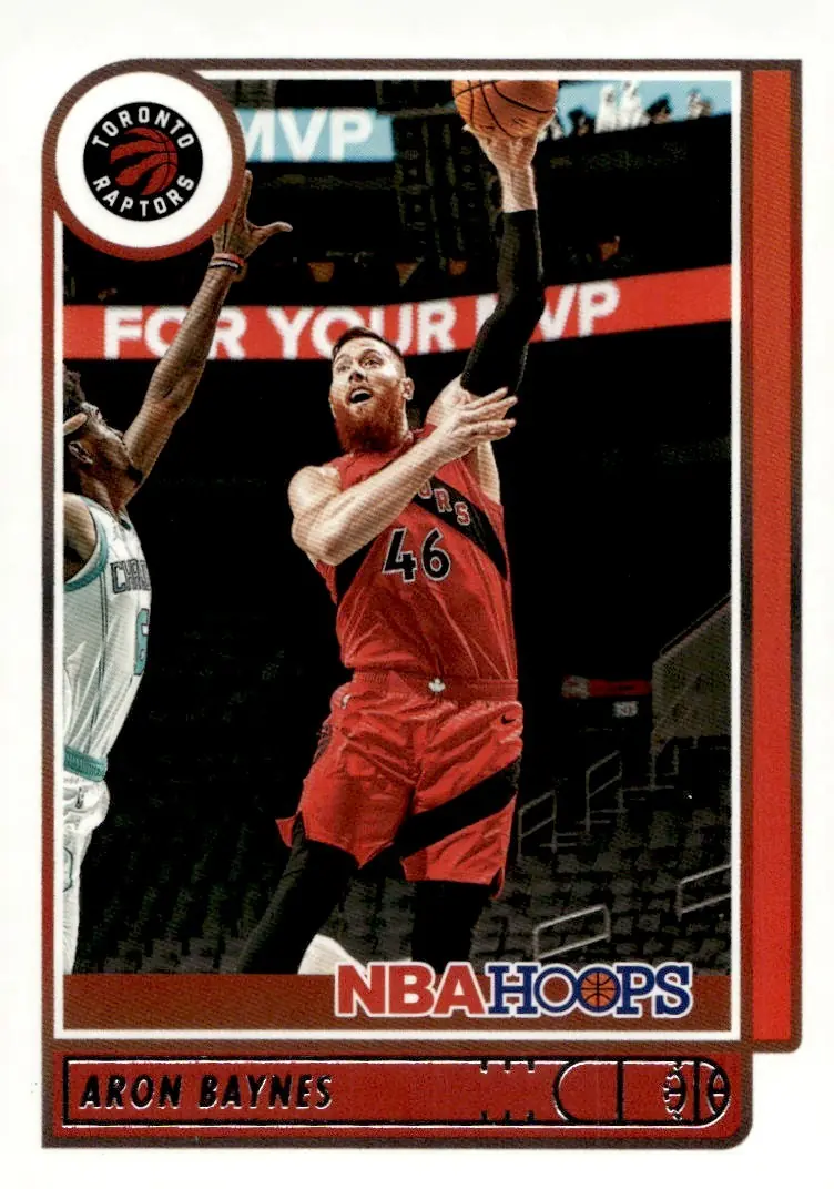 2021-22 NBA Hoops #119 Aron Baynes (front)