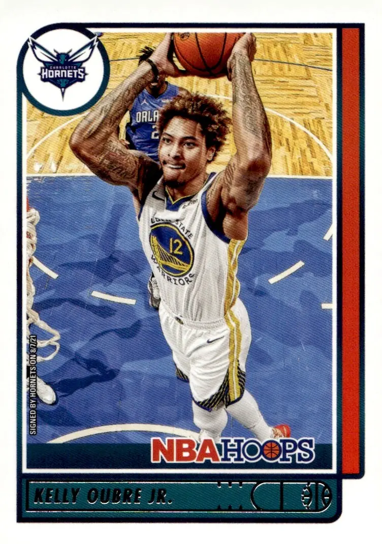 2021-22 NBA Hoops #48 Kelly Oubre Jr. (front)