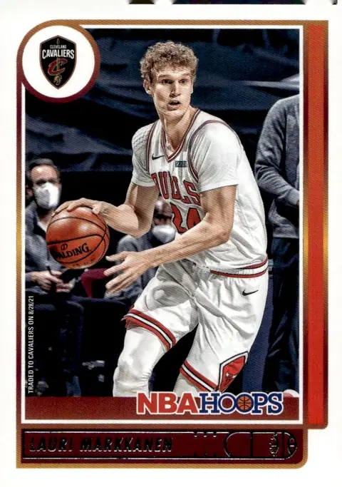 2021-22 NBA Hoops #55 Lauri Markkanen