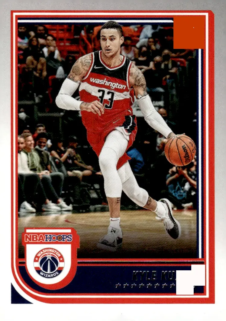 2022-23 NBA Hoops #113 Kyle Kuzma (front)