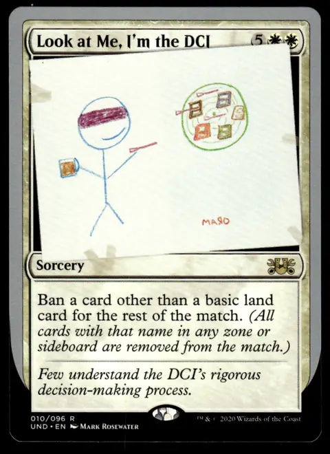 2020 Unsanctioned (UND) #010/096 Look at Me, I'm the DCI