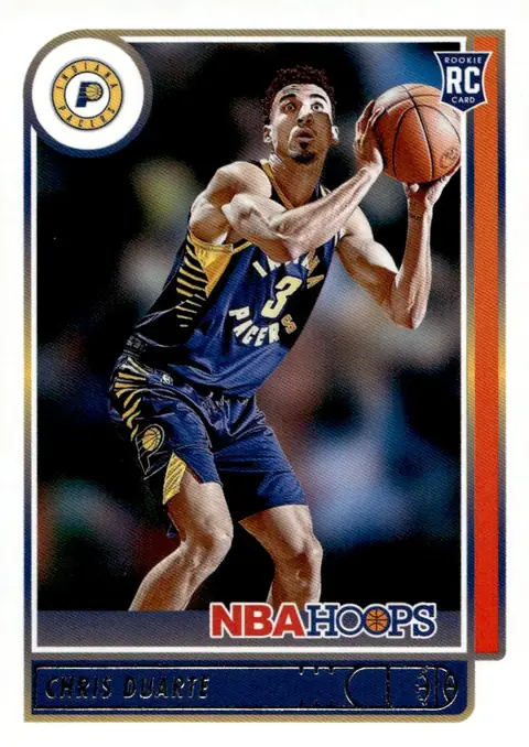 2021-22 NBA Hoops #236 Chris Duarte – Red Back