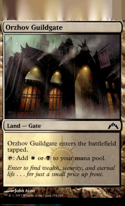 2013 Gatecrash #244/249 Orzhov Guildgate