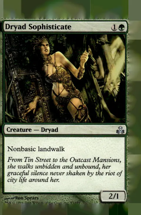 2006 Guildpact #83/165 Dryad Sophisticate