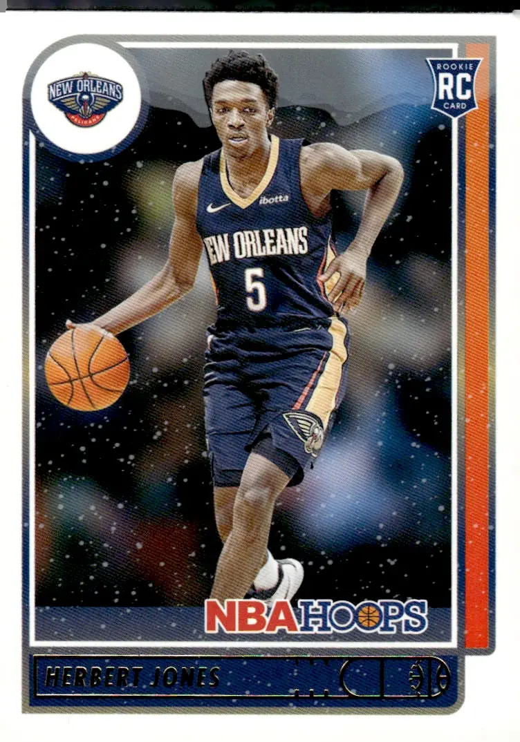 2021-22 NBA Hoops #243 Herbert Jones (front)