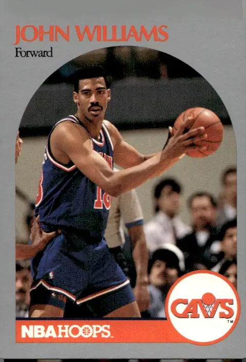 1990-91 NBA Hoops #80 John "Hot Rod" Williams