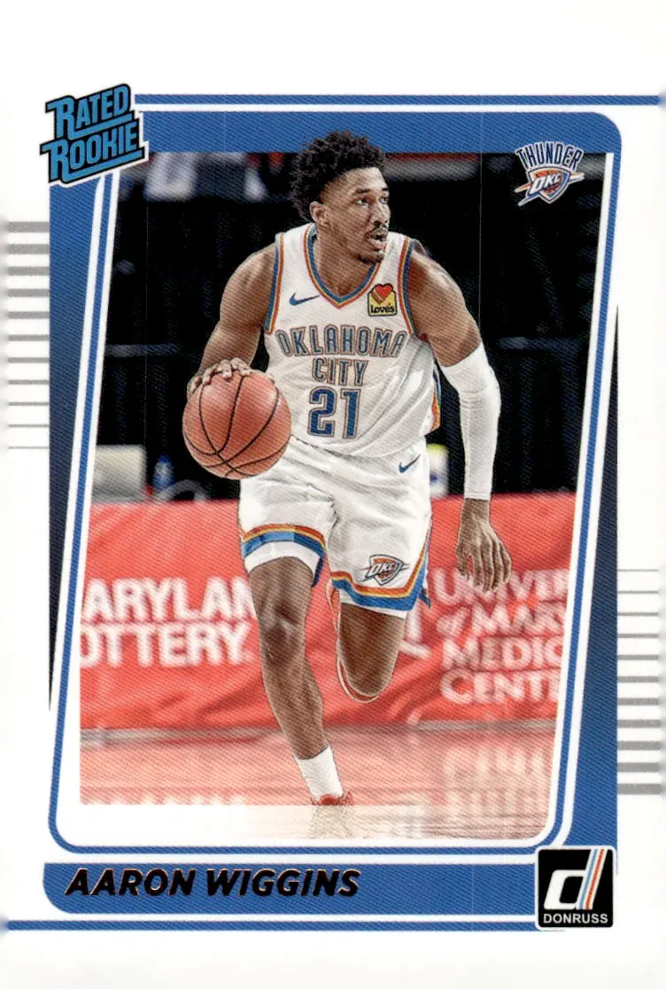 2021-22 Donruss #241 Aaron Wiggins (front)