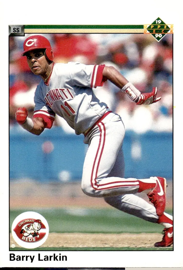 1990 Upper Deck #167 Barry Larkin (front)