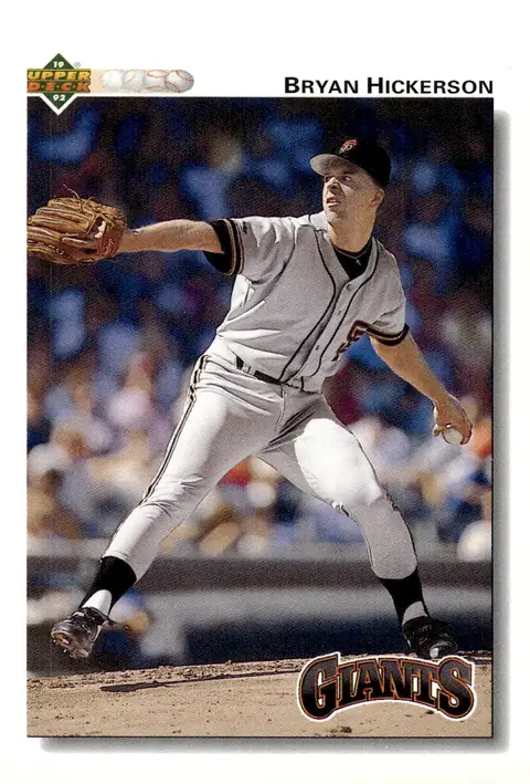 1992 Upper Deck Baseball #667 Bryan Hickerson