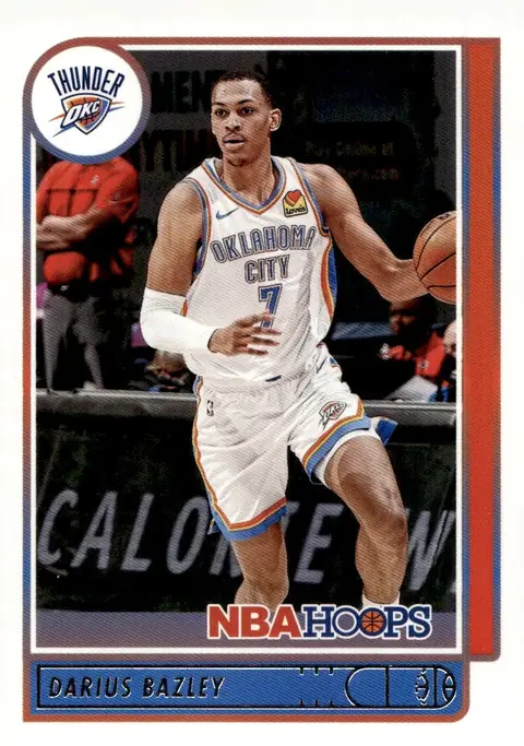 2021-22 NBA Hoops #23 Darius Bazley