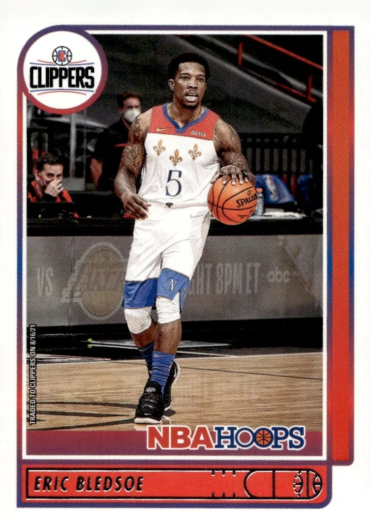 2021-22 NBA Hoops #104 Eric Bledsoe (front)