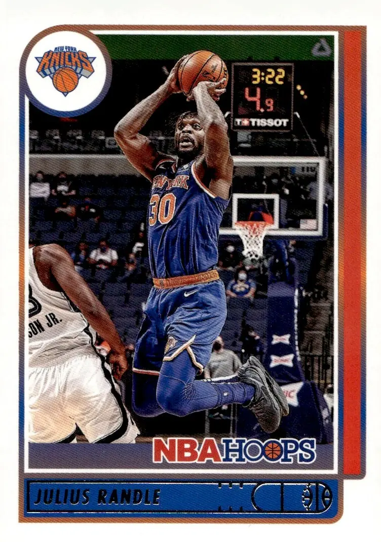 2021-22 NBA Hoops #127 Julius Randle (front)