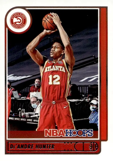 2021-22 NBA Hoops #188 De'Andre Hunter