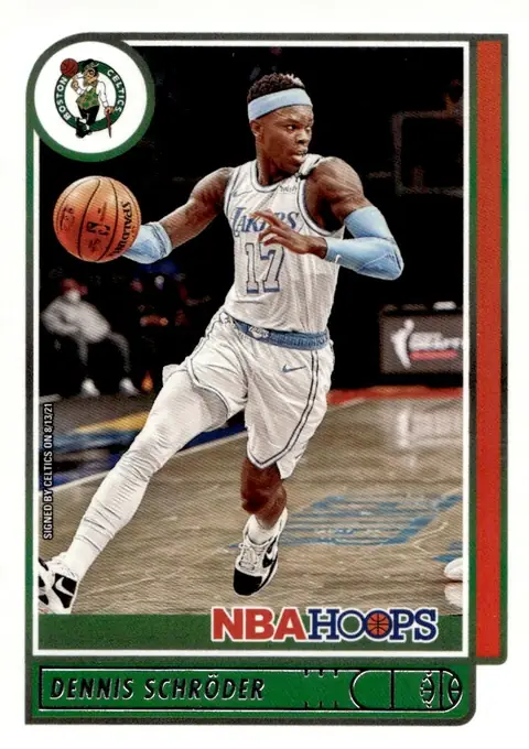 2021-22 NBA Hoops #156 Dennis Schröder
