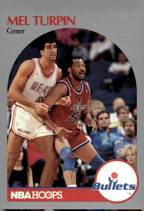 1990-91 NBA Hoops #302 Mel Turpin