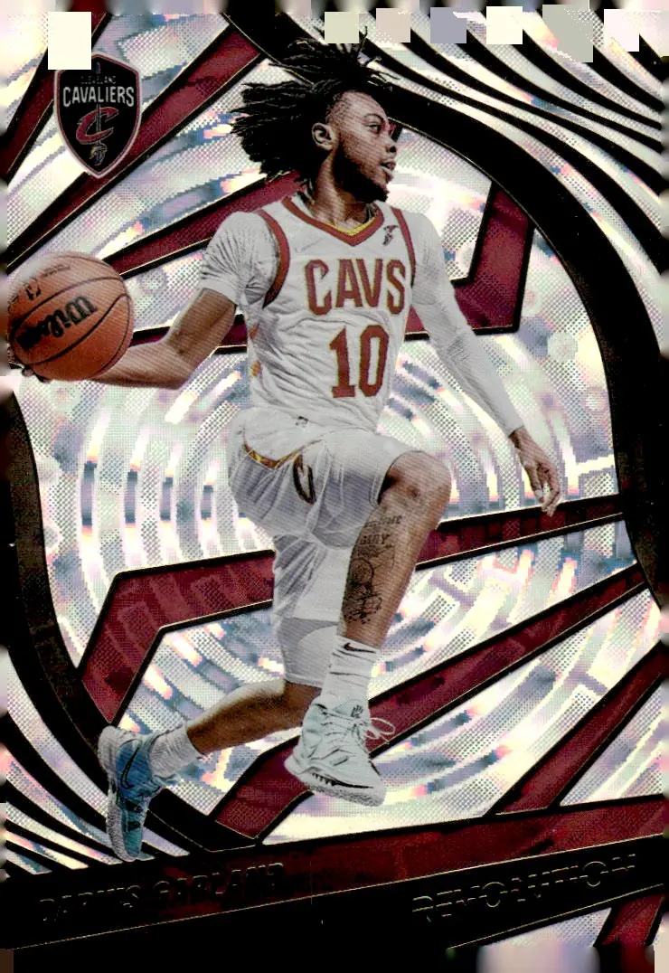 2021-22 Revolution #64 Darius Garland – Fractal (front)