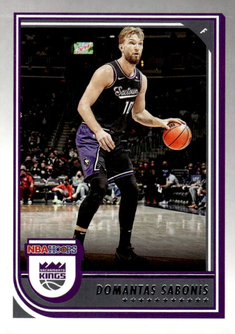 2022-23 NBA Hoops #159 Domantas Sabonis (front)