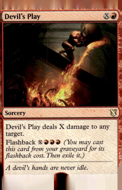 2011 Innistrad #140 Devil's Play