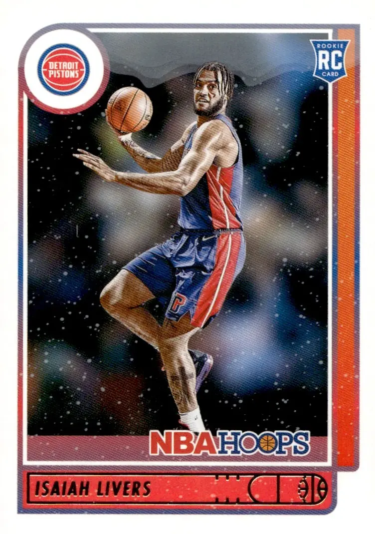 2021-22 NBA Hoops #208 Isaiah Livers (front)