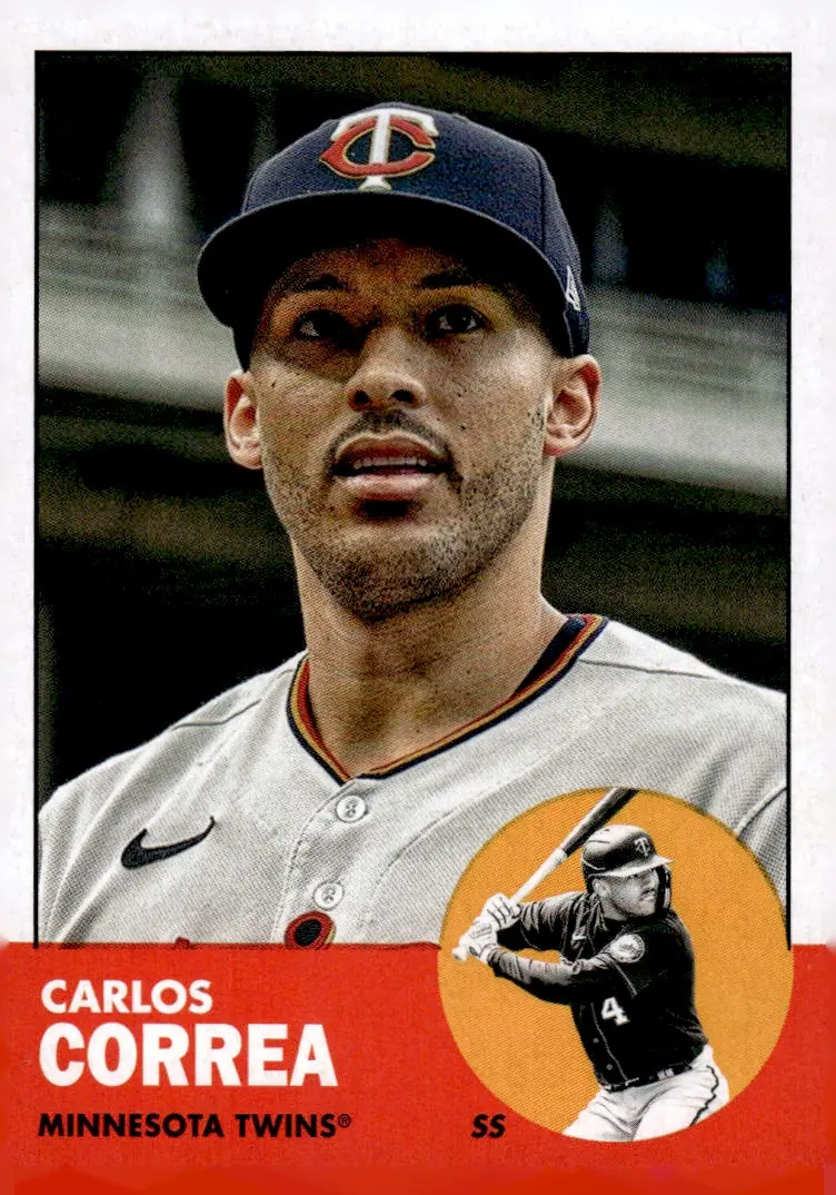 2022 Topps Archives #55 Carlos Correa (front)