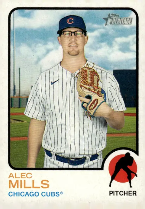2022 Topps Heritage #263 Alec Mills
