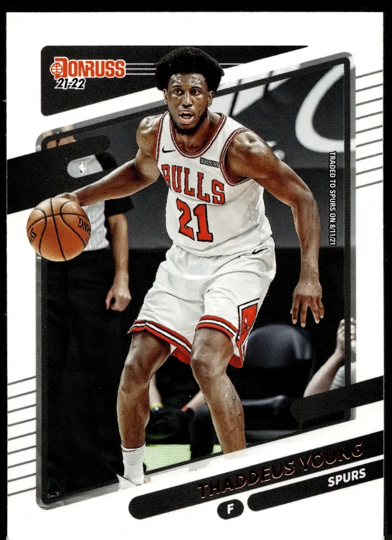 2021-22 Donruss Basketball #90 Thaddeus Young (front)