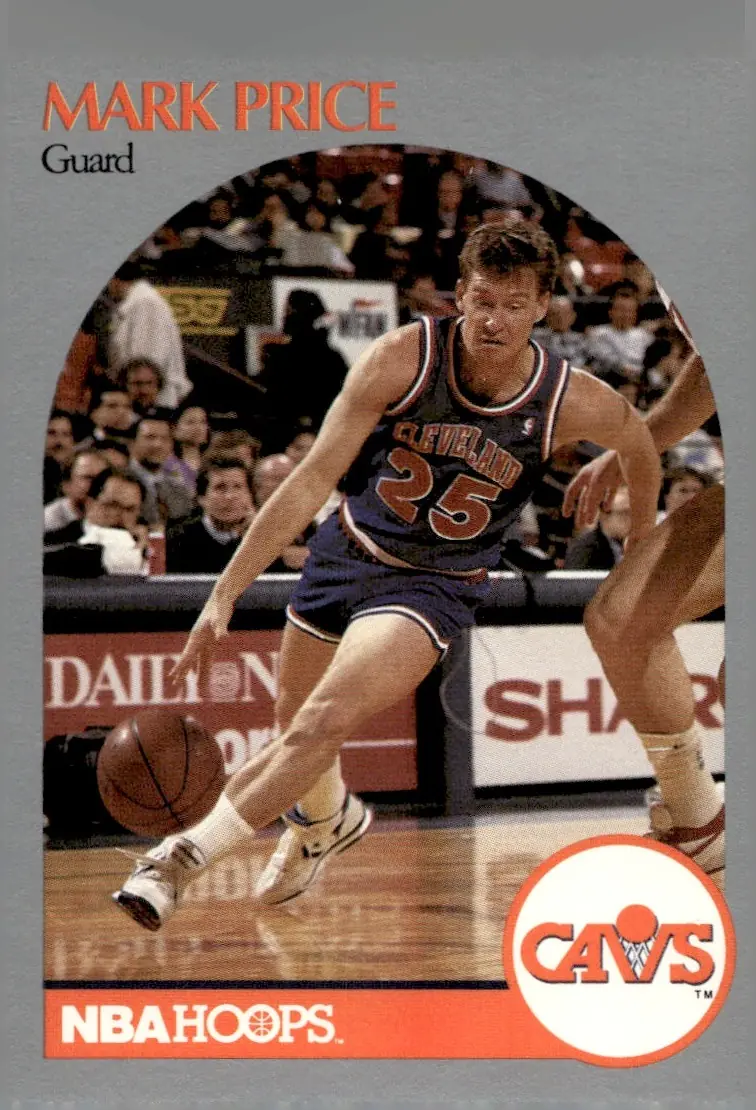 1990-91 NBA Hoops #79 Mark Price (front)