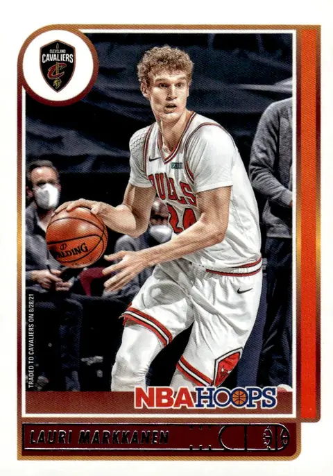 2021-22 NBA Hoops #55 Lauri Markkanen