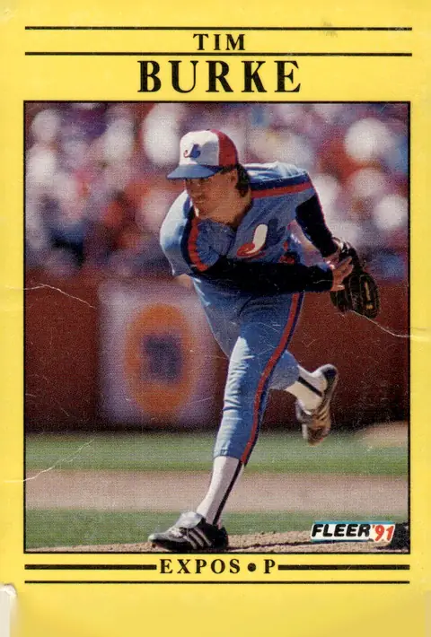 1991 Fleer #227 Tim Burke