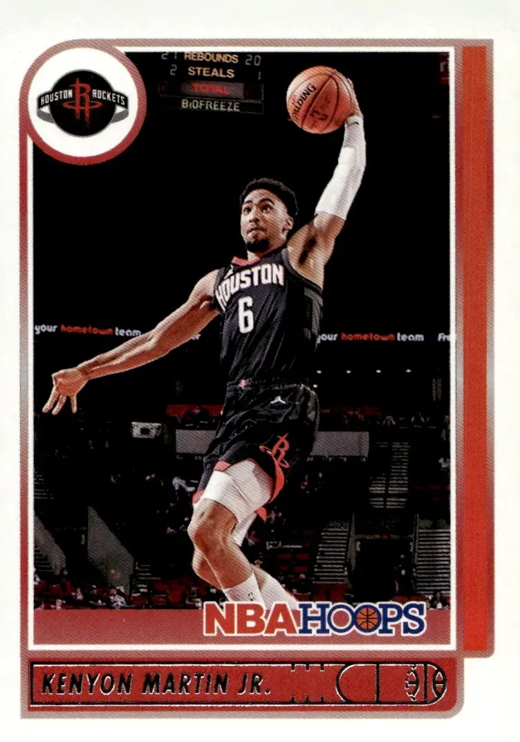 2021-22 NBA Hoops #194 Kenyon Martin Jr. (front)