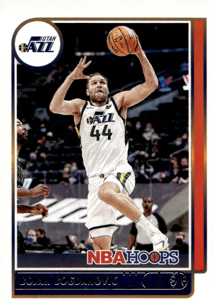 2021-22 NBA Hoops #159 Bojan Bogdanovic (front)