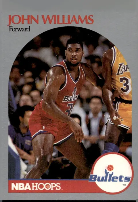 1990-91 NBA Hoops #304 John Williams
