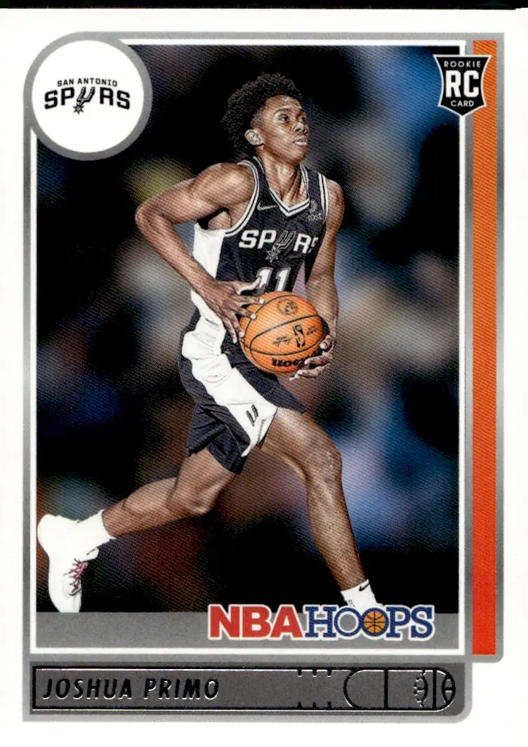 2021-22 NBA Hoops #220 Joshua Primo (front)