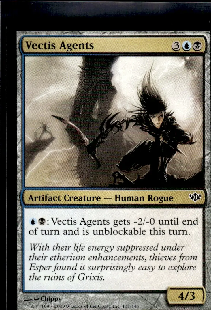 2009 Conflux #131/145 Vectis Agents (front)