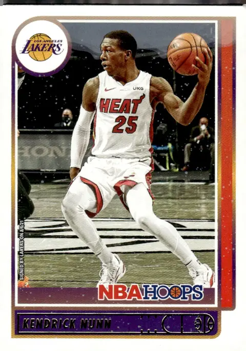 2021-22 NBA Hoops #60 Kendrick Nunn