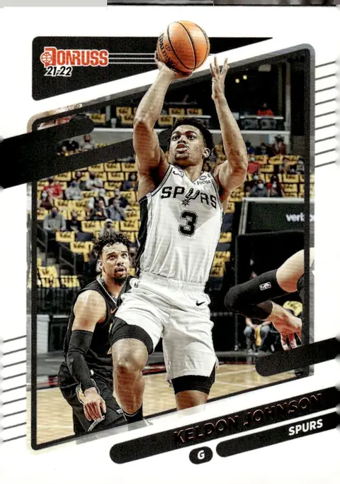 2021-22 Donruss #104 Keldon Johnson