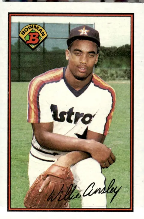 1989 Bowman #332 Willie Ansley