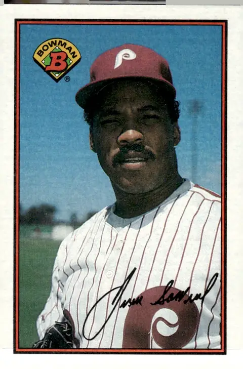 1989 Bowman #405 Juan Samuel