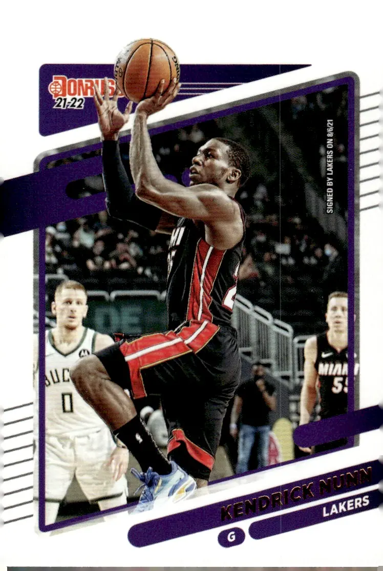 2021-22 Donruss #84 Kendrick Nunn (front)