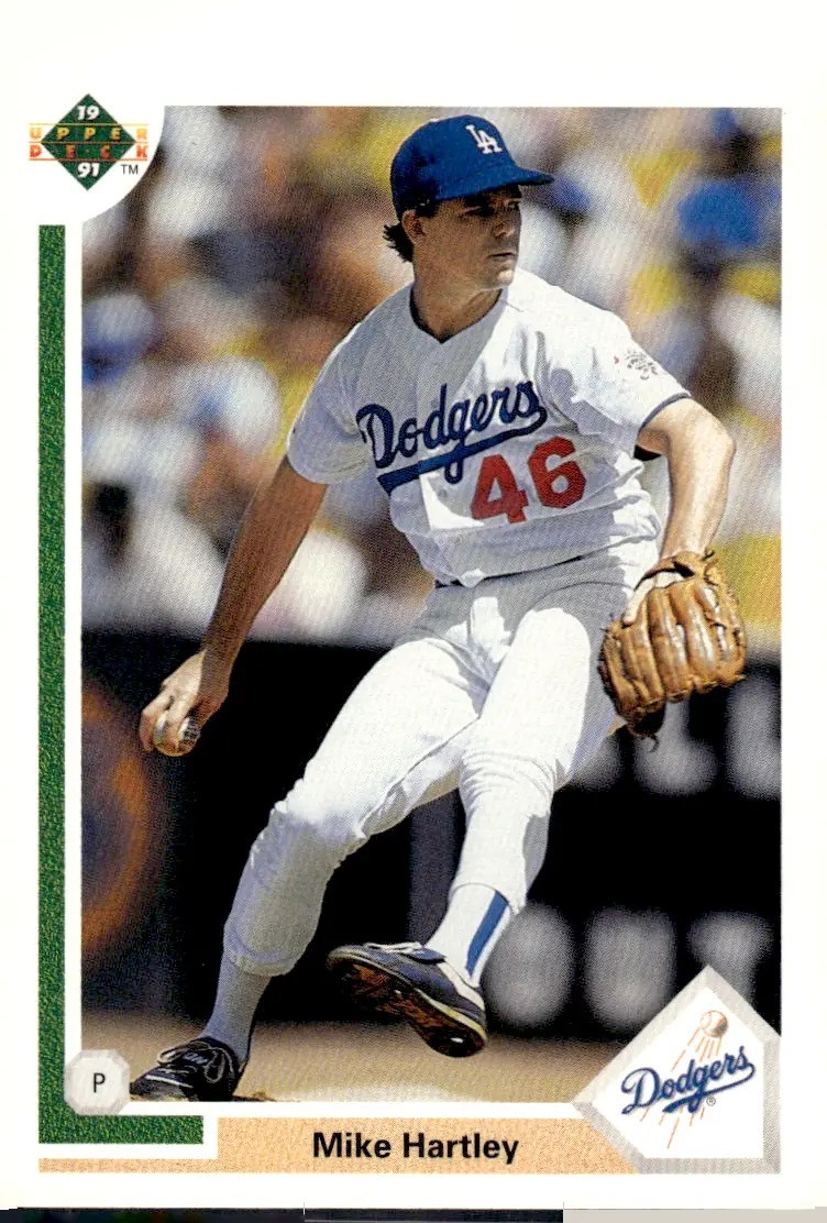1991 Upper Deck #686 Mike Hartley (front)
