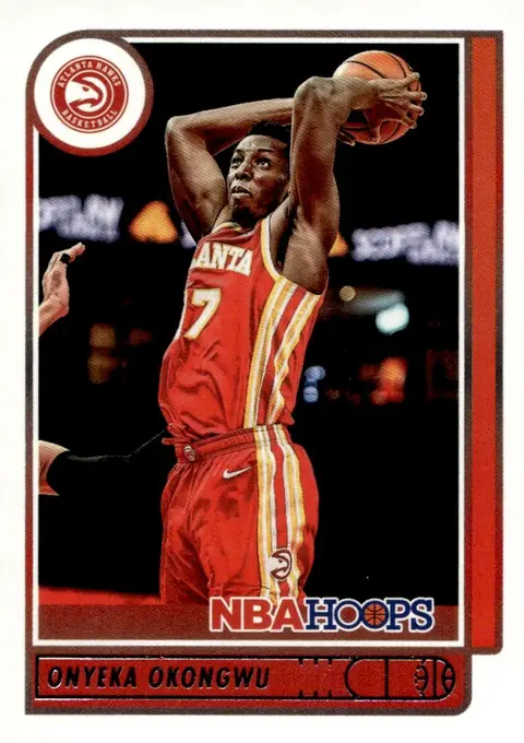 2021-22 NBA Hoops #198 Onyeka Okongwu