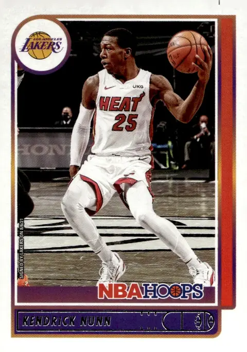 2021-22 NBA Hoops #60 Kendrick Nunn