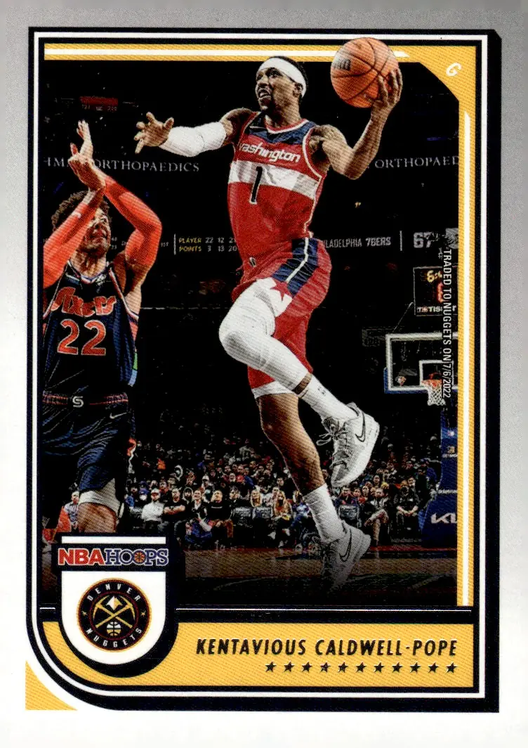 2022-23 NBA Hoops #114 Kentavious Caldwell-Pope (front)