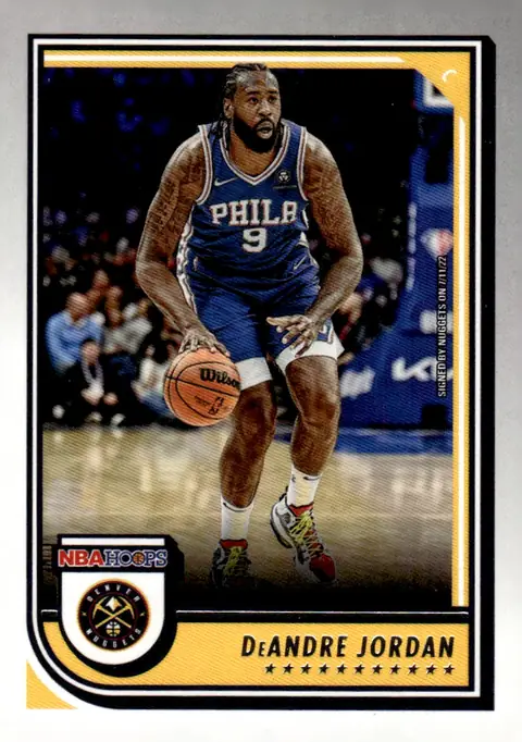 2022-23 NBA Hoops #35 DeAndre Jordan
