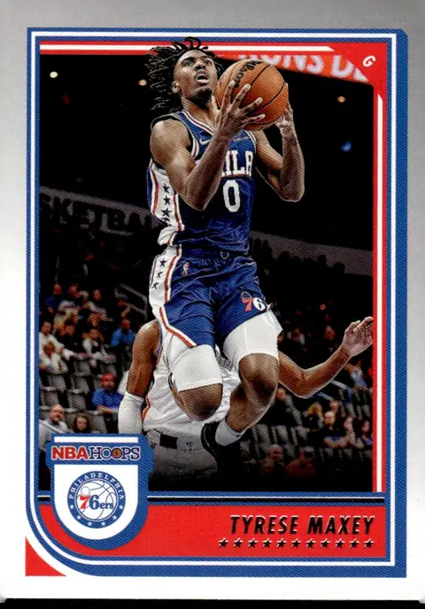 2022-23 NBA Hoops #31 Tyrese Maxey