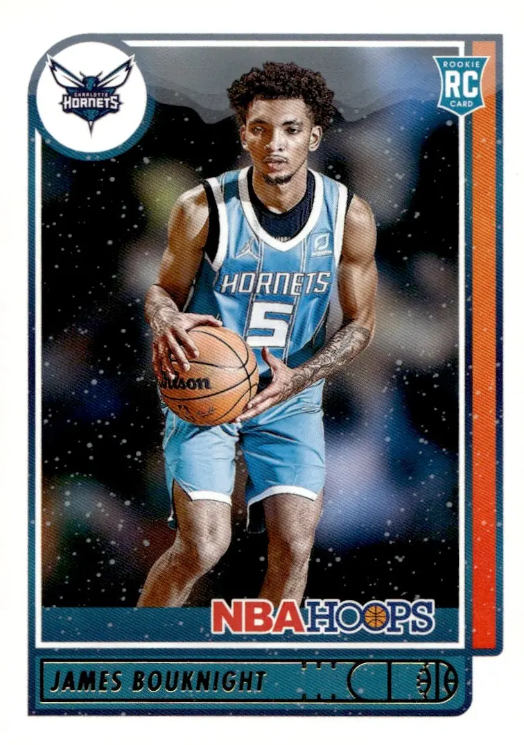 2021-22 NBA Hoops #203 James Bouknight (front)
