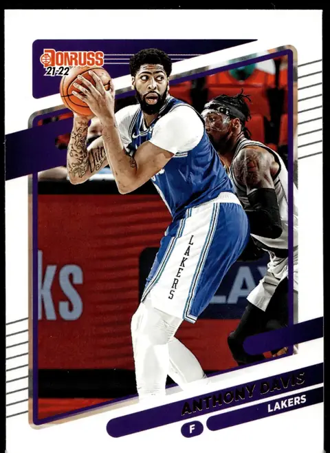 2021-22 Donruss Basketball #172 Anthony Davis