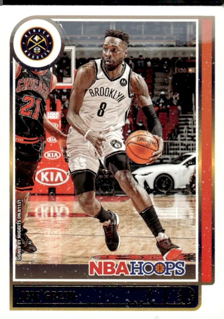 2021-22 NBA Hoops #117 Jeff Green – Winter (front)