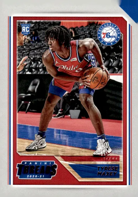 2020-21 Panini Chronicles Basketball #76 Tyrese Maxey
